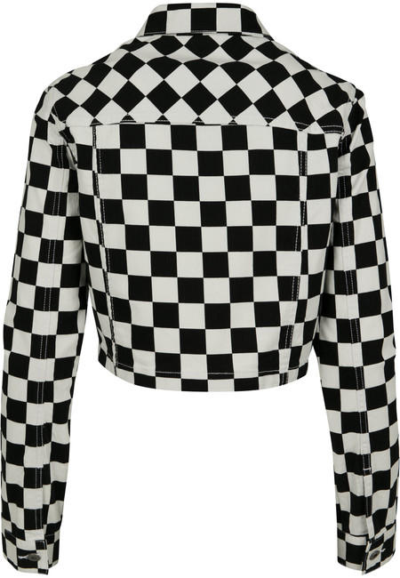 Urban Classics Ladies Short Check Jacket Twill - Hip - Store Online Fashion Hop chess Gangstagroup.com