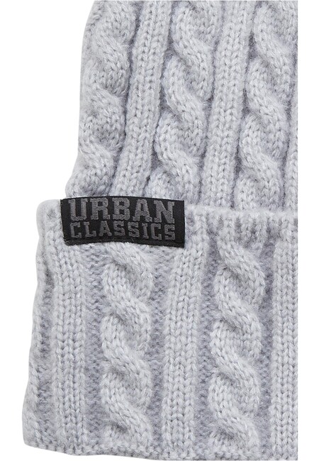 Urban Classics Cable Store - Gangstagroup.com heathergrey - Online Knit Beanie Fashion Hop Hip