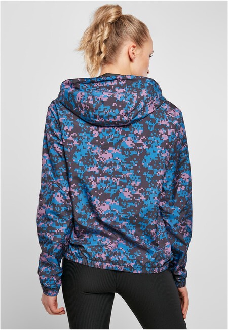 Urban Classics Ladies Fashion Pull Jacket Store Gangstagroup.com digital duskviolet Online Over Hip camo - Camo - Hop