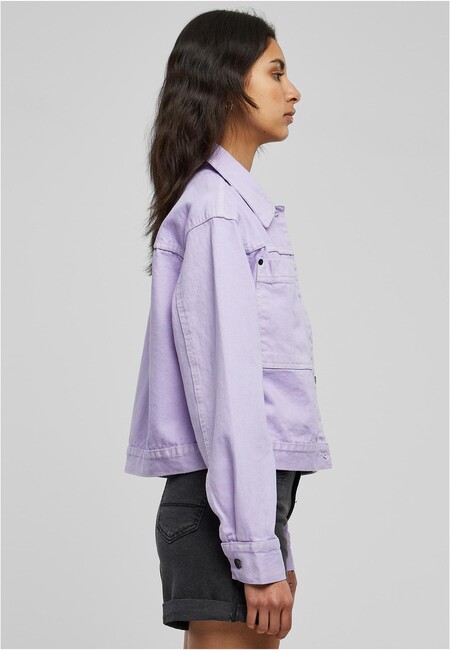 Hop - Jacket Ladies Worker lilac Store Gangstagroup.com Urban - Online Classics Fashion Boxy Short Hip