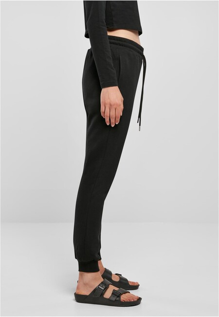 Urban Classics Ladies Organic Slim Sweat Gangstagroup.com - Hip Online Fashion - Hop Store black Pants