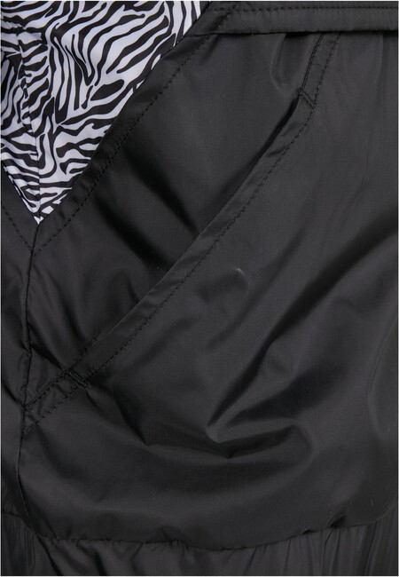 Urban Classics Ladies AOP Mixed Hip Hop Gangstagroup.com Fashion - black/zebra - Pull Jacket Over Store Online