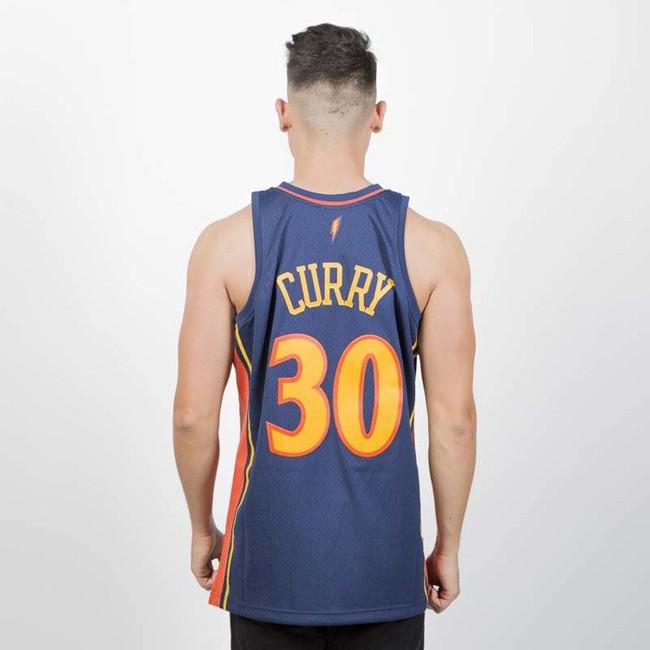 Infant Mitchell & Ness Stephen Curry Navy Golden State Warriors Historic  Logo Jersey