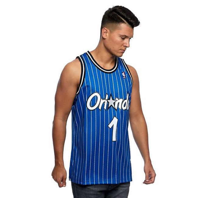  Mitchell & Ness Orlando Magic Replica Swingman Anfernee  Hardaway NBA Jersey Blue HWC Basketball Trikot : Sports & Outdoors