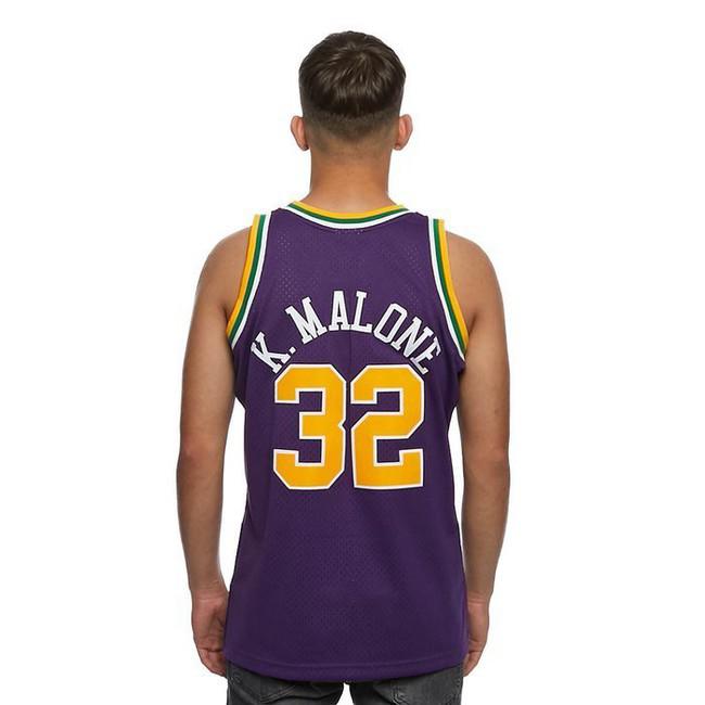 Utah Jazz Karl Malone #32 2020 Nba New Arrival Gradient Orange Jersey -  Bluefink