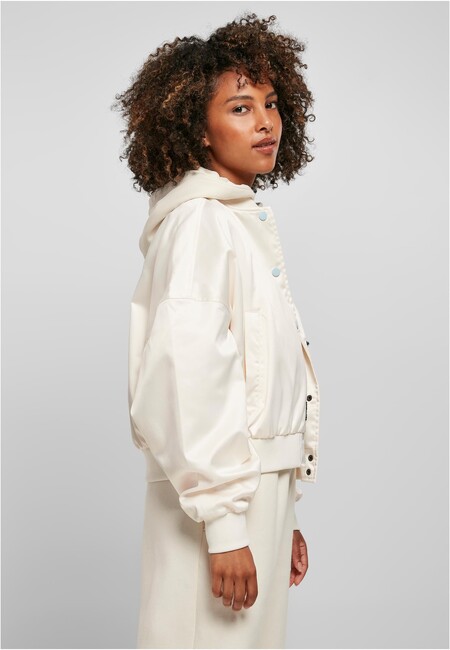 Ladies Starter Satin College - Hip palewhite Fashion Jacket Hop Store - Online Gangstagroup.com