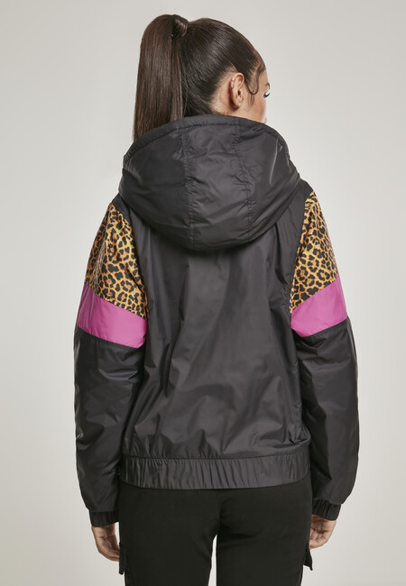 Urban Hop Pull Store Jacket Mixed Ladies Over Fashion Classics AOP Hip - - Gangstagroup.com black/snowleo/lightasphalt Online