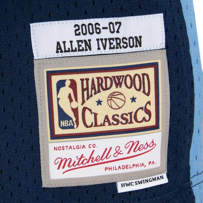 Lids Allen Iverson Denver Nuggets Mitchell & Ness Hardwood Classics  Authentic 2006 Jersey - Navy