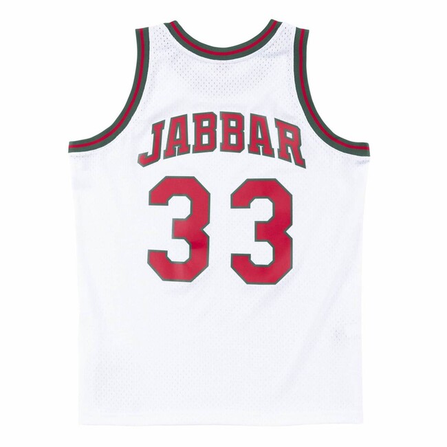 Mitchell & Ness Milwaukee Bucks #33 Kareem Abdul-Jabbar Swingman