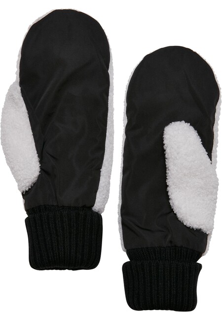 Urban Classics Nylon Sherpa Gloves Fashion - Online - Store black/offwhite Hip Gangstagroup.com Hop