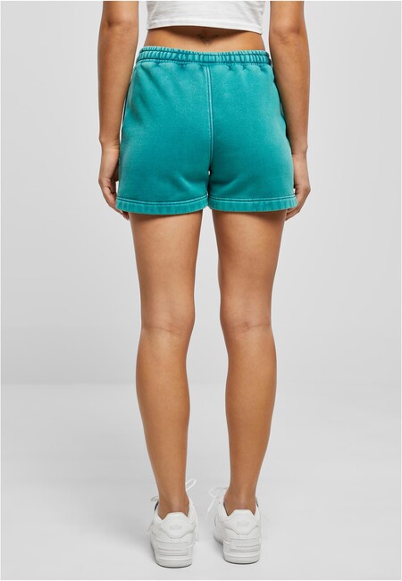Urban Classics Ladies watergreen Washed Shorts - Gangstagroup.com Store Fashion Hop Stone - Online Hip
