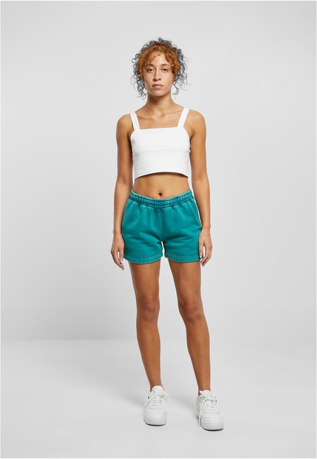 - Stone - Washed Hip Ladies Classics Gangstagroup.com Online Hop Urban Shorts Fashion Store watergreen
