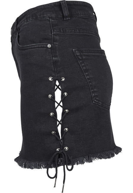 Urban Classics Ladies Denim Up Gangstagroup.com Lace Skirt Online Store Hip washed Fashion black Hop - 