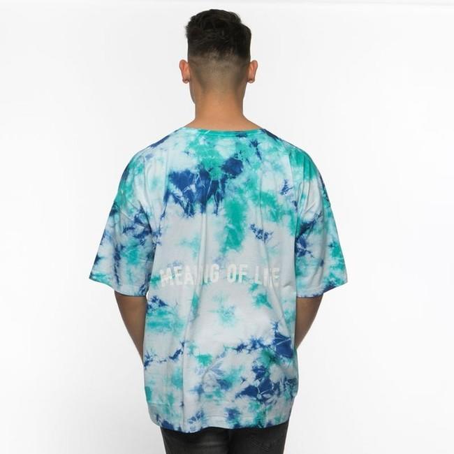 massefylde Cornwall Derivation Cayler & Sons CSBL Meaning Of Life Tie Dye Box Tee white/blue