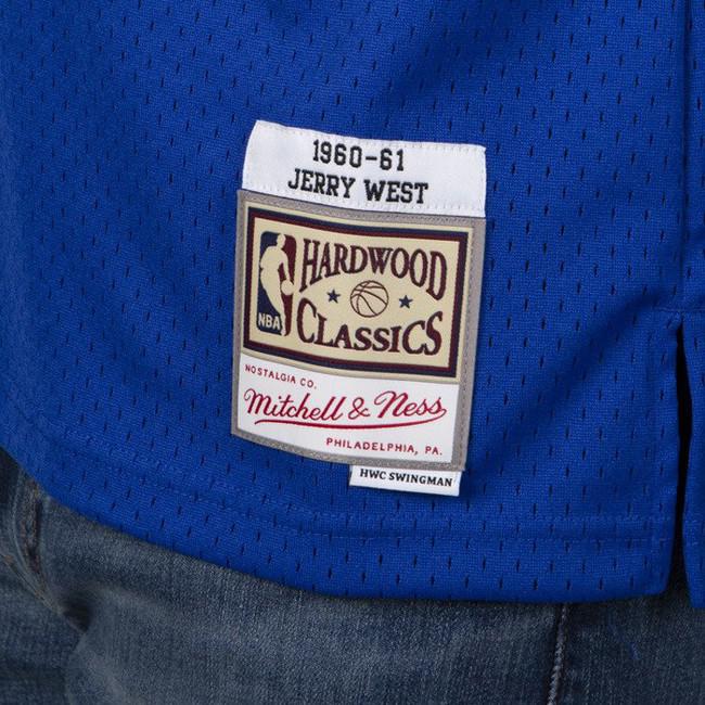 Mitchell & Ness Jerry West Royal Los Angeles Lakers Hardwood Classics 1960-61 Swingman Jersey