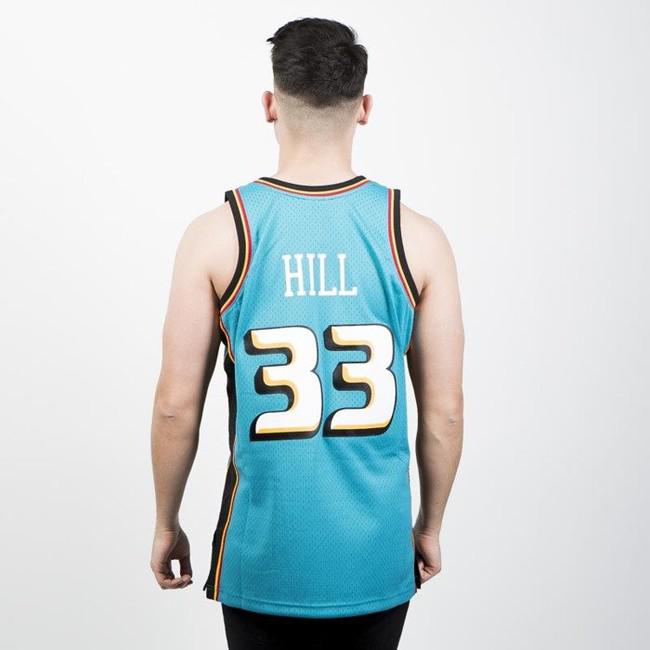  Grant Hill Detroit Pistons Teal Youth 8-20 Hardwood Classic  Soul Swingman Player Jersey - Large 14-16 : Sports & Outdoors