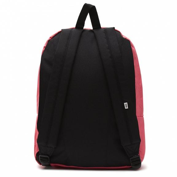 vans realm backpack black desert rose