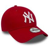 Kids NEW ERA 9FORTY MLB League Basic NY Yankees Scarled Red Adjustable cap