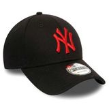 New Era 9FORTY Essential NY Yankees Black Red Adjustable cap