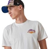 Men´s T-shirt New Era NBA Team Water Print LA Lakers T-shirt White