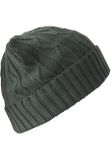 Urban Classics Beanie Cable Flap charcoal