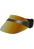 Urban Classics Cool Plastic Visor black/orangered