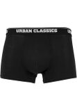 Urban Classics Organic Boxer Shorts 5-Pack plaidaop+jasper+cherry+blk+blk