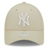 New Era 9Forty Womens MLB League Essential NY Yankees Cream cap