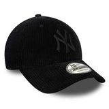 New Era 9FORTY MLB Cord NY Yankees Black Adjustable cap