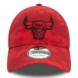 New Era 9FORTY NBA Tonal Camo AOP Chicago Bulls Red cap