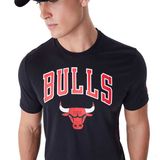 Men´s T-shirt New Era NBA Team Chicago Bulls Regular T-shirt Black