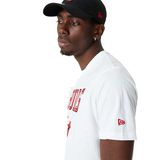 Men´s T-shirt New Era NBA Team Chicago Bulls T-shirt White