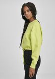 Urban Classics Ladies Oversized Short Raglan Crew frozen yellow