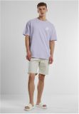 Urban Classics UC Weavy Logo Heavy Oversized Tee lilac