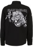 Brandit Iron Maiden Vintage Shirt long sleeve Eddy black