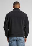 Urban Classics Colour Block Polar Fleece Jacket black/black