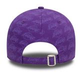 New Era 9FORTY Team Monogram NBA LA LAkers Purple cap