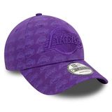 New Era 9FORTY Team Monogram NBA LA LAkers Purple cap