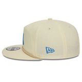 New Era Neg Historics Logo Golfer White snapback cap