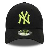 New Era 9FORTY MLB League Essential NY Yankees Black Neon Green adjustable cap