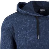 Urban Classics Random Wash Hoody indigo