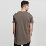 Urban Classics Shaped Long Tee army green