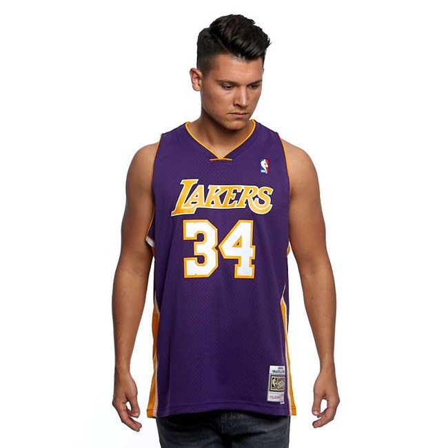 Swingman Los Angeles Lakers Jersey - Shop Mitchell & Ness Swingman