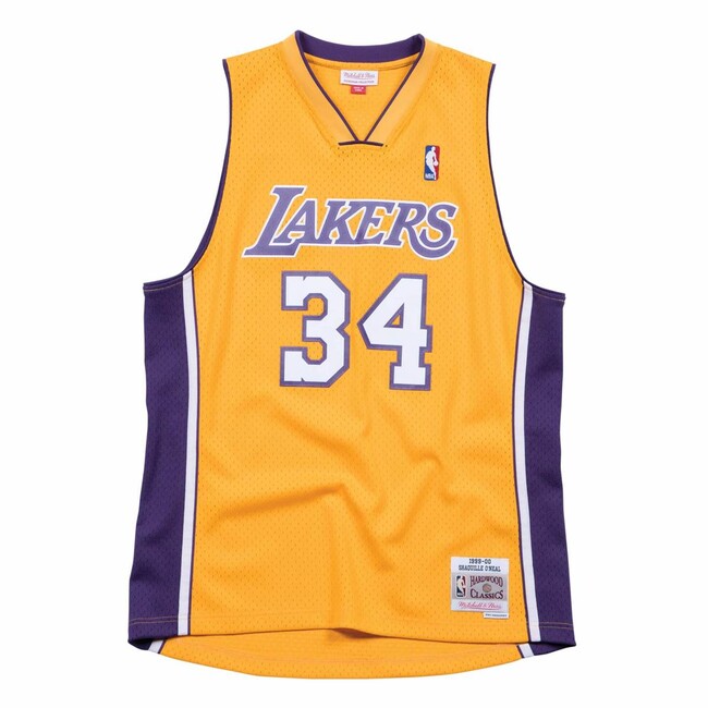 Los Angeles Lakers SHAQUILLE O NEAL Jersey LORE SERIES CITY EDITION #34 XL  MINT