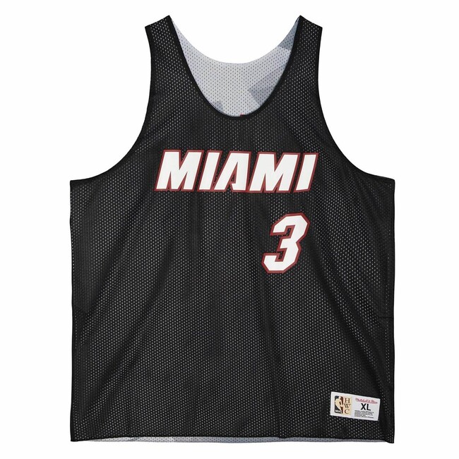 Miami Heat Mesh Dog Basketball Jersey Size: Large