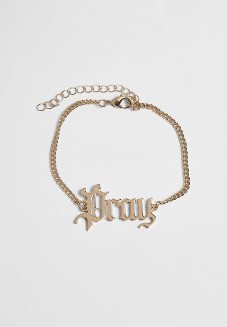 Mr. Hip Chunky Pray Bracelet - Gangstagroup.com Hop Fashion Online gold - Tee Store