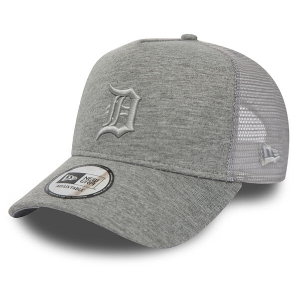 New Era 9Forty A Frame Trucker Essential Jersey Detroit Tigers Grey -   - Online Hip Hop Fashion Store