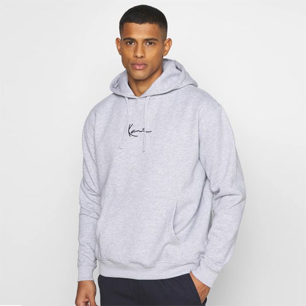 Karl Kani Small Signature Hoodie Grey