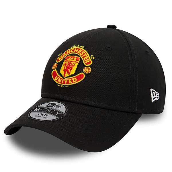 Kids NEW ERA 9Forty FC Manchester United Black Adjustable cap