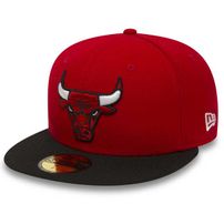 New Era 59Fifty Essential Chicago Bulls Red cap